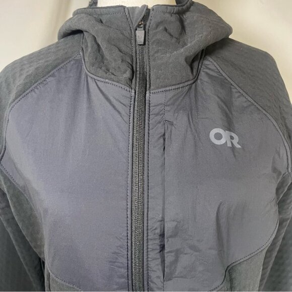 Outdoor Research Women's Vigor Fleece Hoodie Full-Zip Jacket Black Size Small - Picture 5 of 13